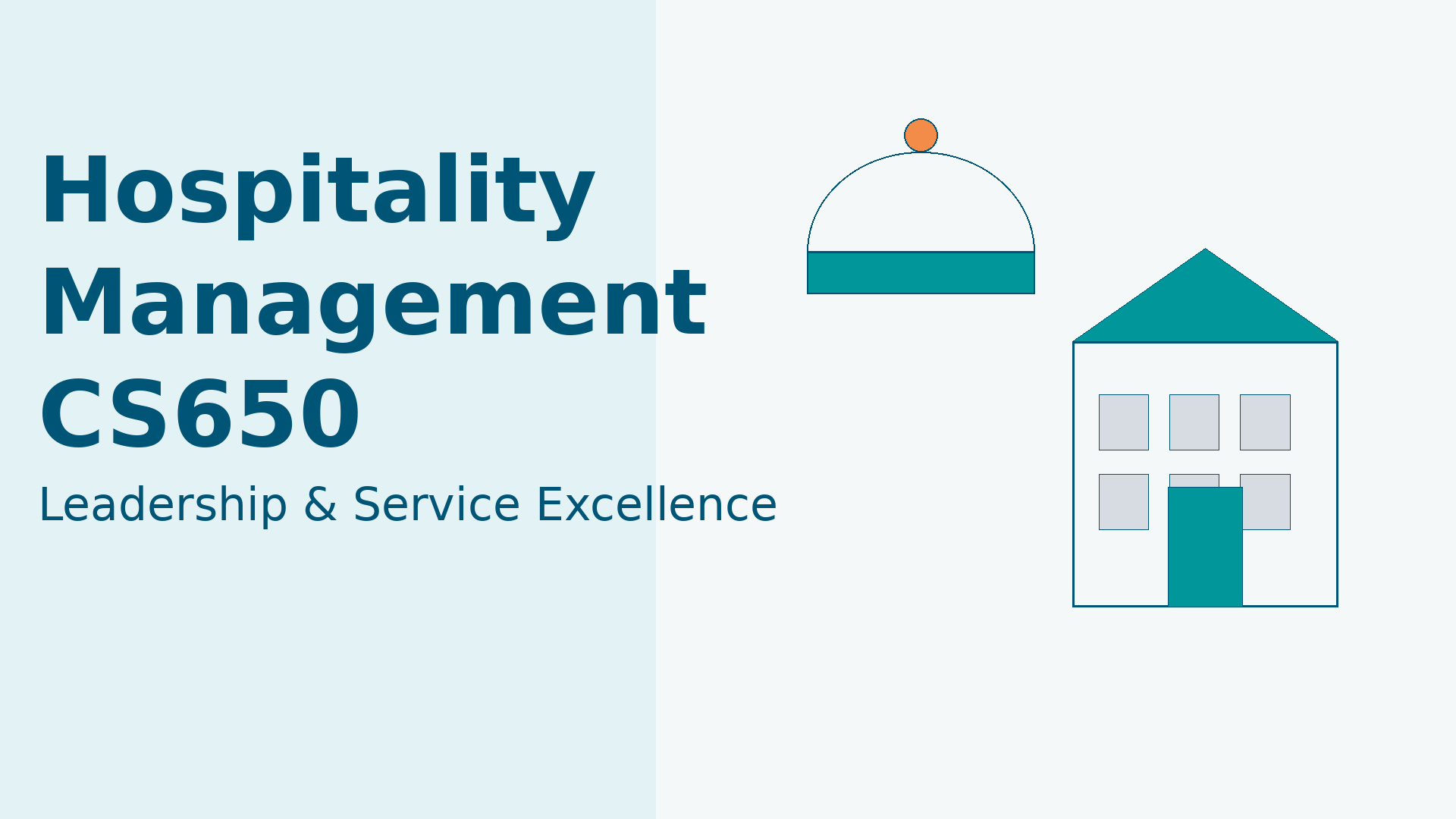 Hospitality Management - CS650