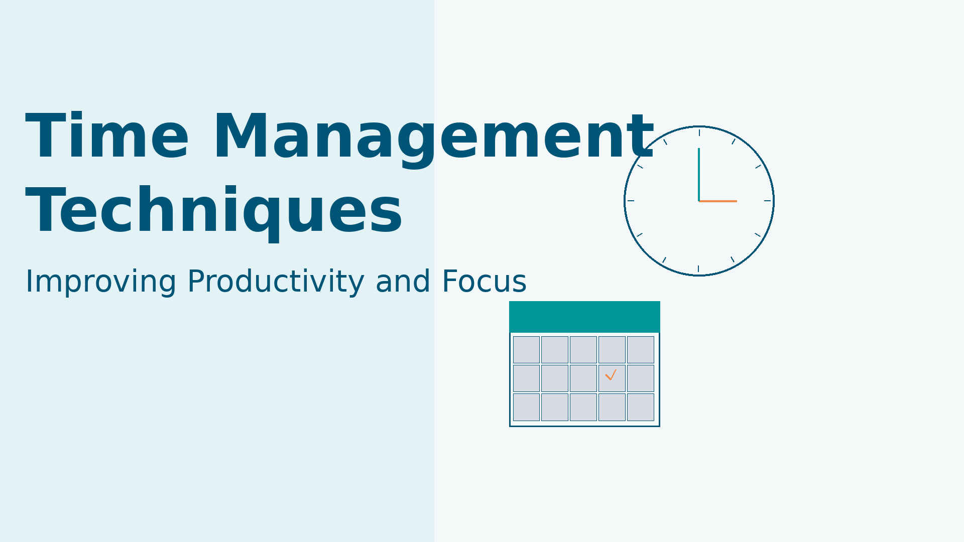 Time Management Techniques